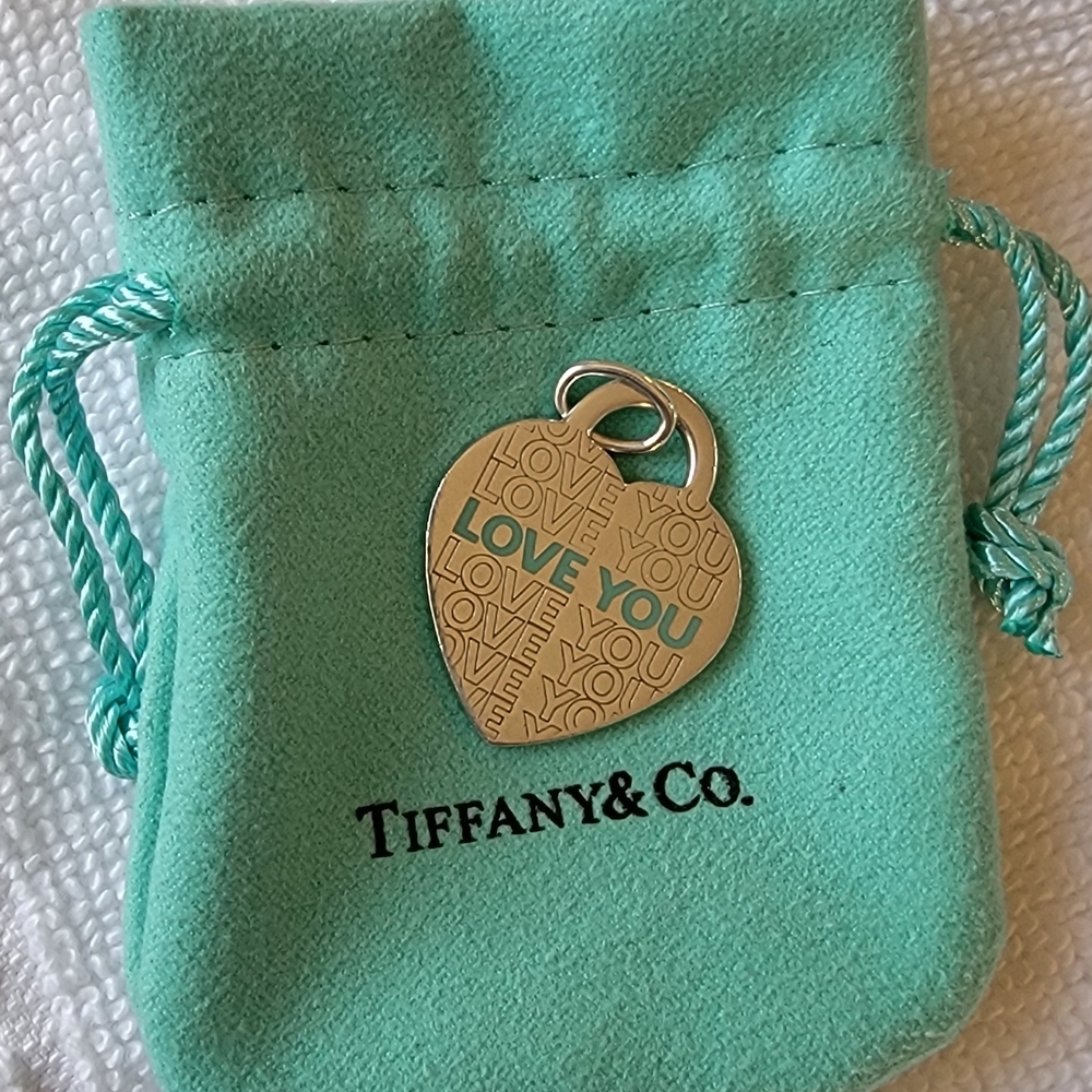 Tiffany & Co. Heart Pendant with Love Engraving